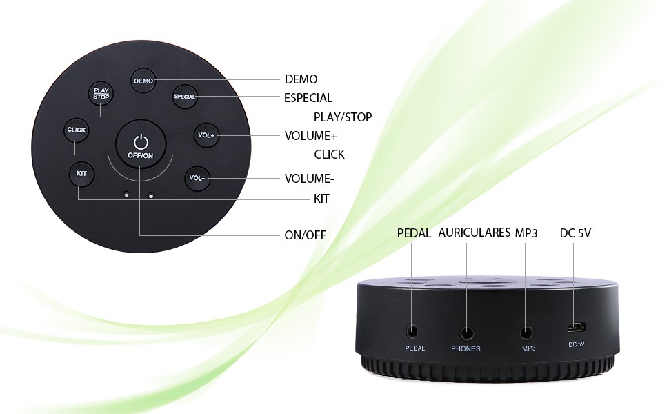 bateria electronica para niños